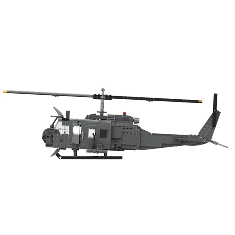 huey helicopter building bricks set medivac Attack United States army gunships Vietnam War brick set helicopter militaryChristma view 2