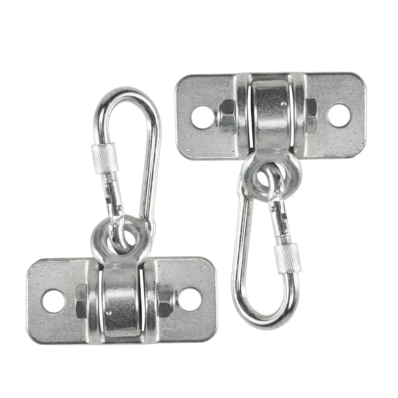 Locking Snap Hooks   Heavy Duty Swing Hook Hangers Seat Trapeze Sets   Static Tension 5000 Lb Capacity