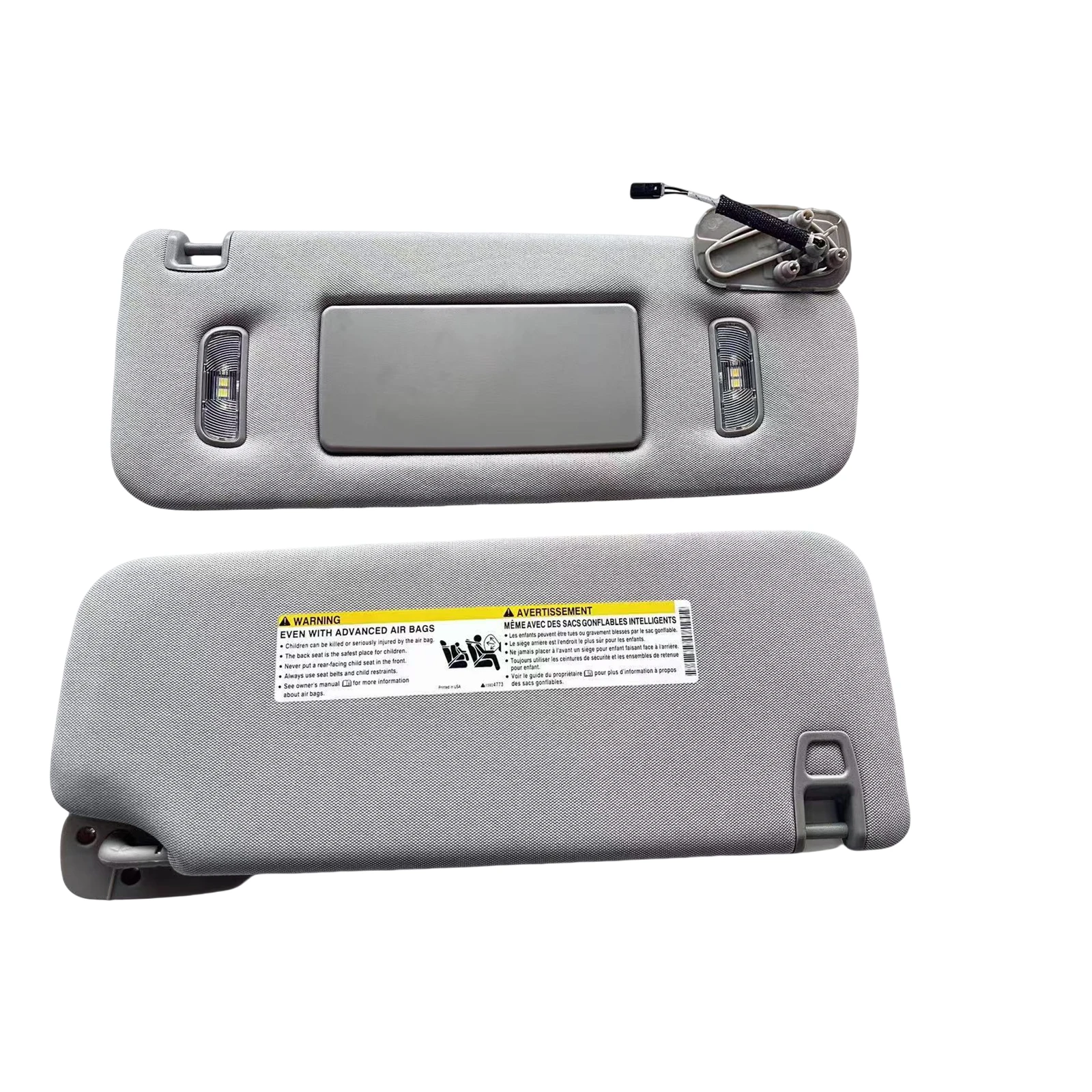 

Pop Gray Sun Visor Sunvisor Sunshade For Cadillac Escalade/ESV Chevrolet Silverado GMC Sierra 1500 2500 3500 Yukon/XL Suburban T
