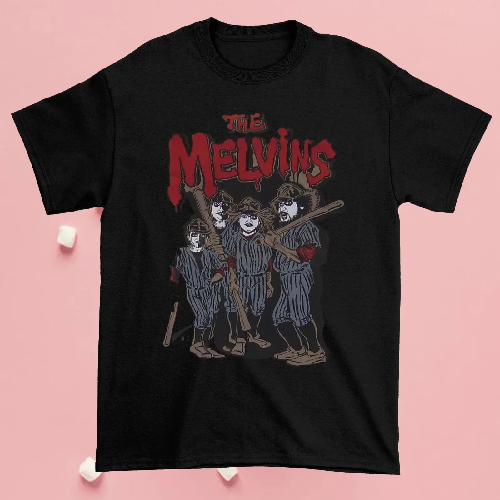 

THE MELVINS Gift Family Black Unisex Shirt