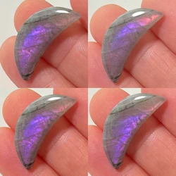 2-4PCS/ Lot Blue Natural Stone Irregular Shape Blue Purple Labradorite Loose Beads