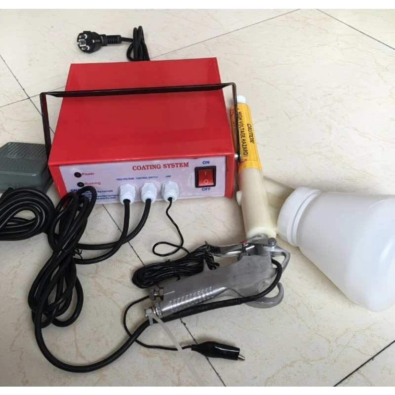 PC03 15-30KV 2-Stage Mini Coating Equipment, Sheet Metal Housing