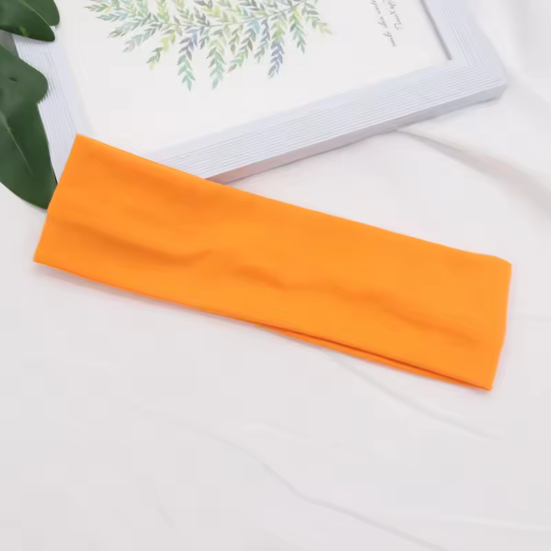 Elastic Cotton HairBand Fashion Headbands for Women Men Solid Running Fitness Yoga Hair Bands Stretch Makeup Hair Accessories - Image 21