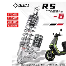 Motorcycle Rear Shock Absorber Preload Damping Adjustable 270/310/285/325mm Hole Pitch For NIU NQI N1S Ninebot E110P E300P E200p