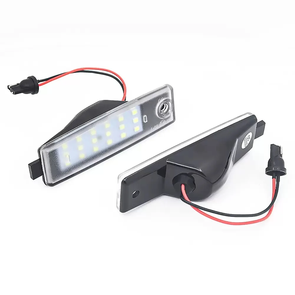 

2pcs for Toyota Hiace S.B.V Highlander RAV4 Land Cruiser 200 for Lexus RX300 Scion XB White LED License Number Plate Light Lamps