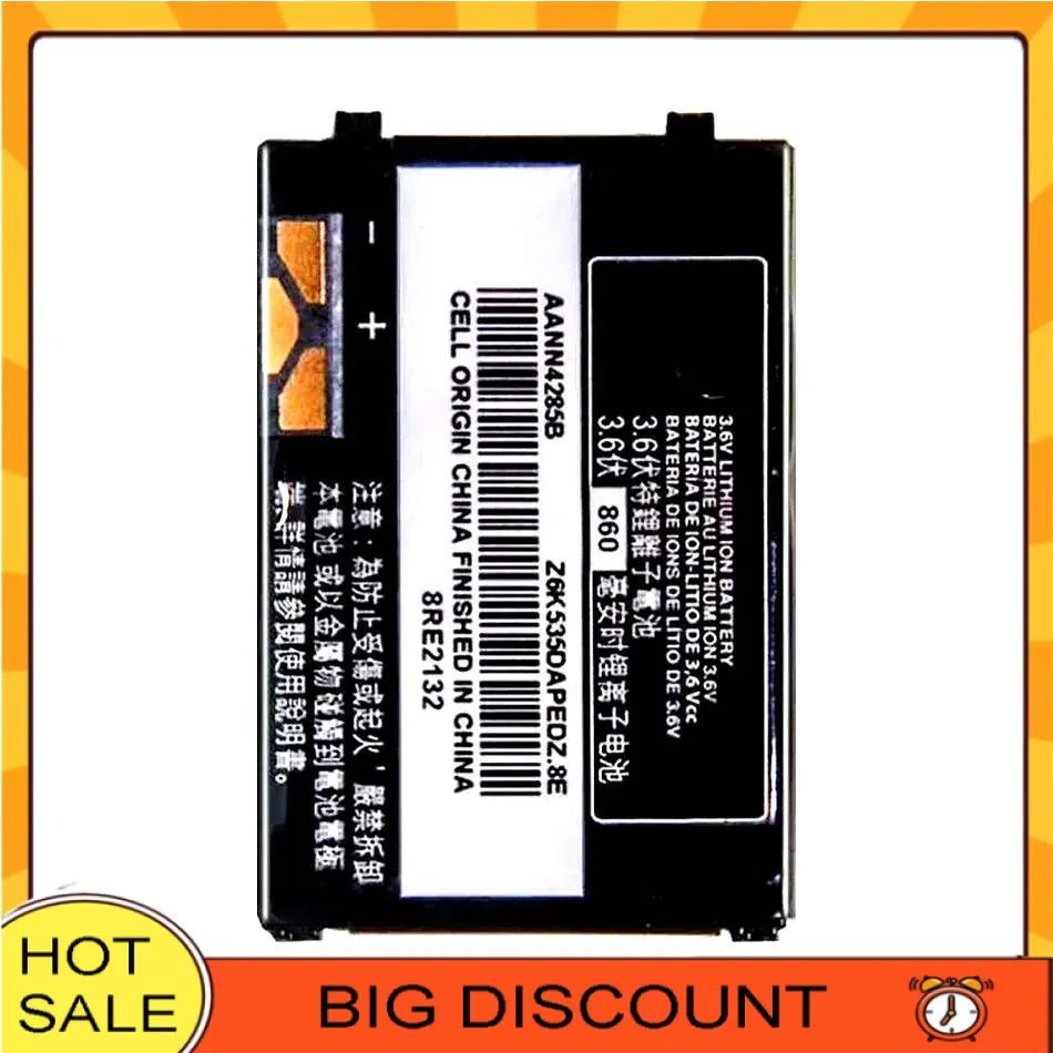 

Аккумулятор мобильного телефона AANN4285B 650 мАч для Motorola V180 V188 V220 V226 C375 C381 C550 Быстрая зарядка