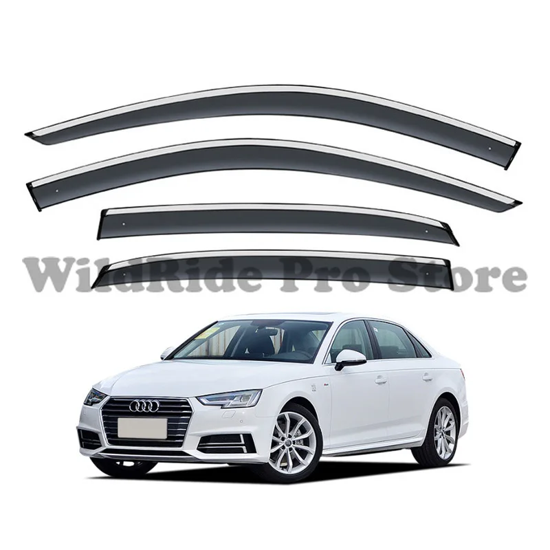 1 set Dedicated 2017 2018 2020 2022 2023 Audi A4L Rain Visor Window Windshield Deflector Drop Shipping