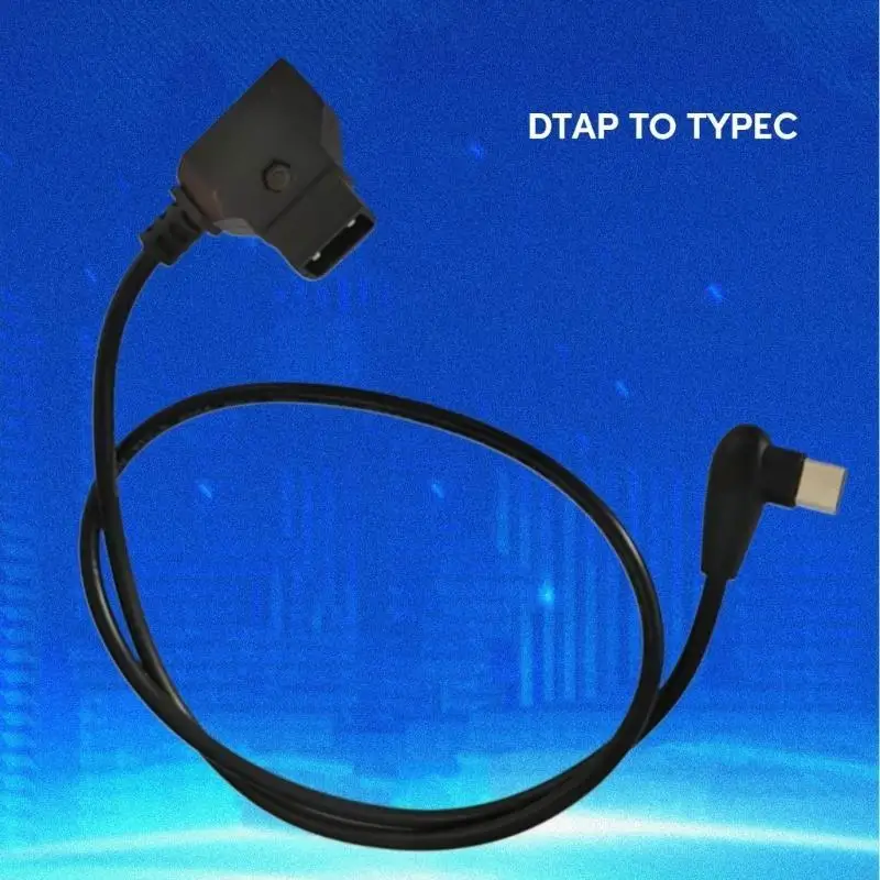 

M2EC 50 см. Надежный DTAP для типа C Power Power Cable Провод V-Mount Board Power Power Power