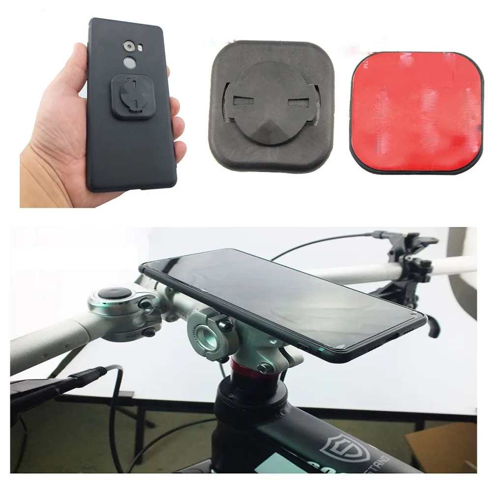 Phone Stand Fixed Bracket Bike Mobile Phone Sticker Adapter Back Buckle Back Button Paste Cycle Computer Holder