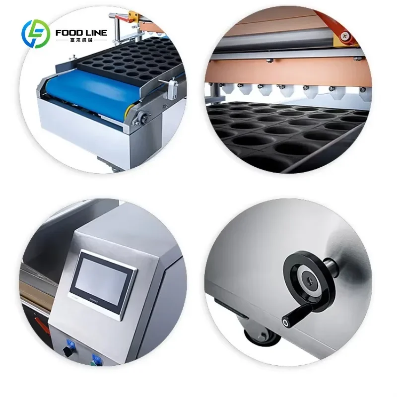 Full Automatic Cake Depositor Machine Industrial Bread Cake Maker for Multi Ingredient Recipes Including Egg Corn Nuts Fruit