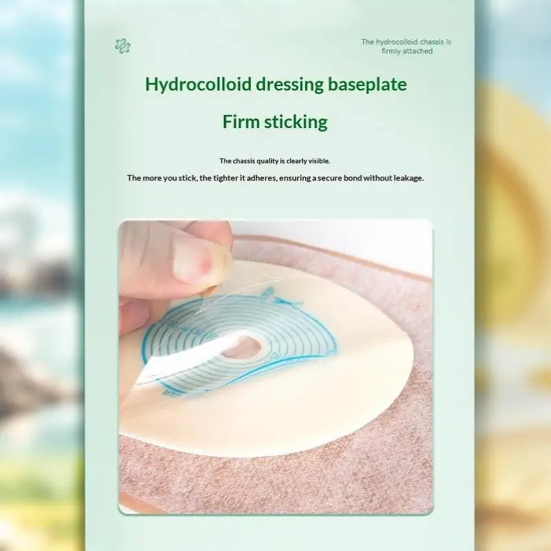 10 Stück Kolostomiebeutel, Stoma-Beutel, einteilige offene Ostomiebeutel mit Clips, durchsichtige Kolostomiebeutel, Stoma-Pflege – Detail 9