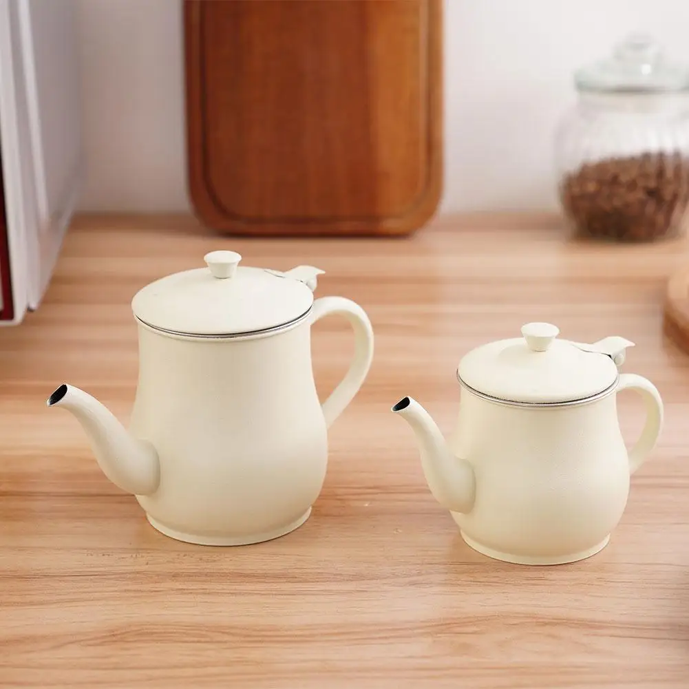 Food Grade Stainless Steel Oil Pot Cooking Oil Storage Can Mesh Strainer,Bacon Grease Container Kitchen Oil Filter Pot, 7 Sizes view 4