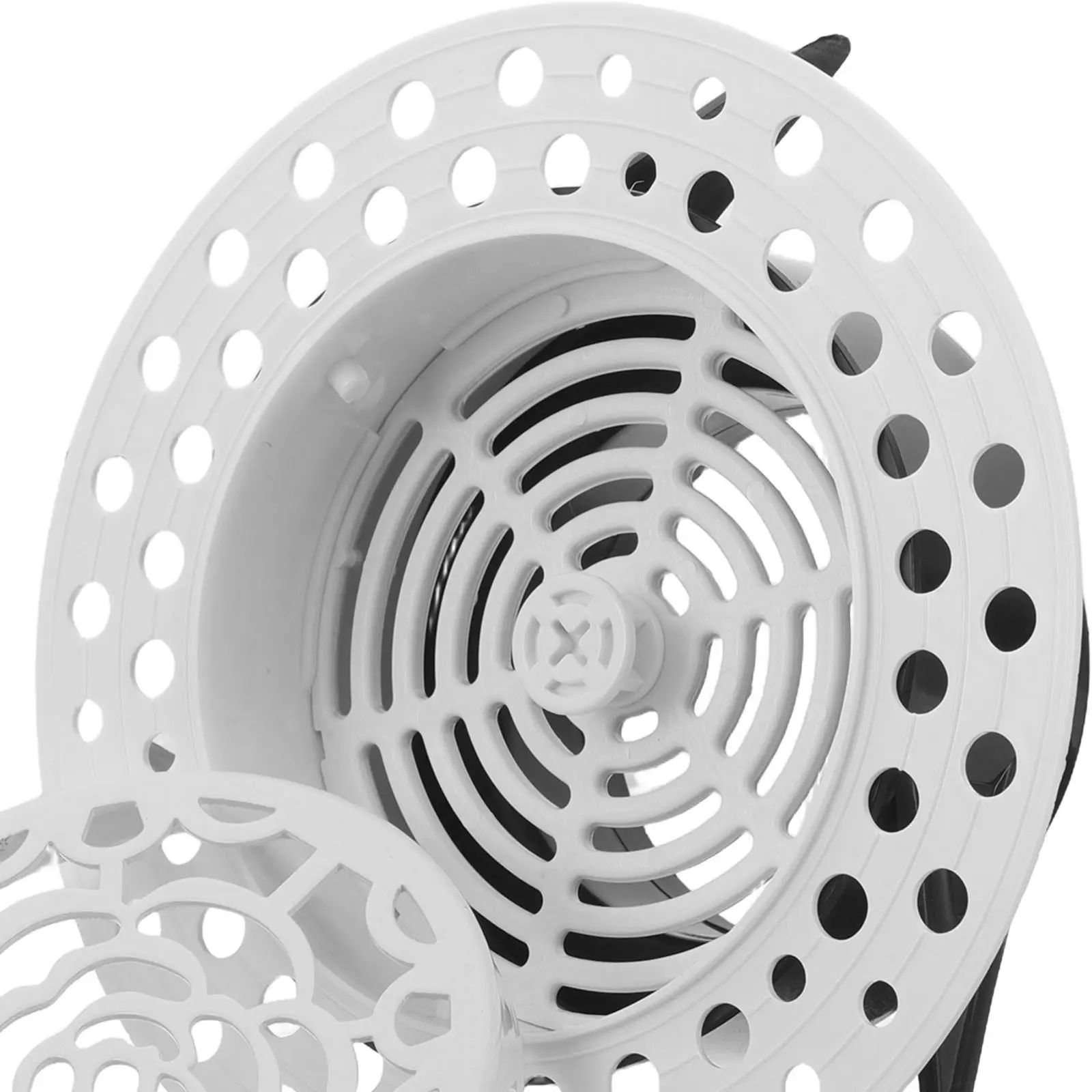 Round Recessed Ceiling Air Vent Frameless Modern Design Adjustable Airflow Diffuser 75Mm Central Air Vent Cover Grille for Home
