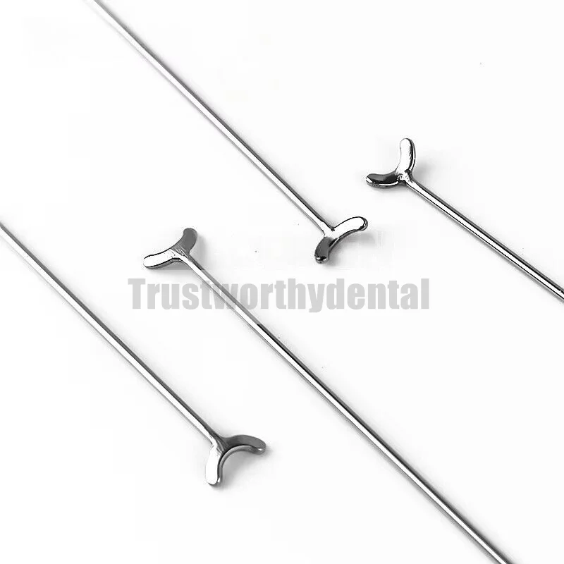 1.0mm Dental J Clasp Ball Retainer Roach Orthodontic Oblique Bar Y-Type Denture ScheuTeeth Position Hold