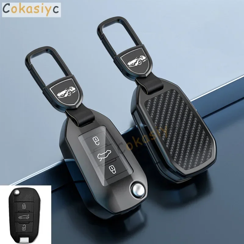 

for Peugeot 308 408 508 2008 3008 4008 5008 for Citroen C4 C6 C3-XR Accessories New Car Key Case Cover Shell Fob Holder