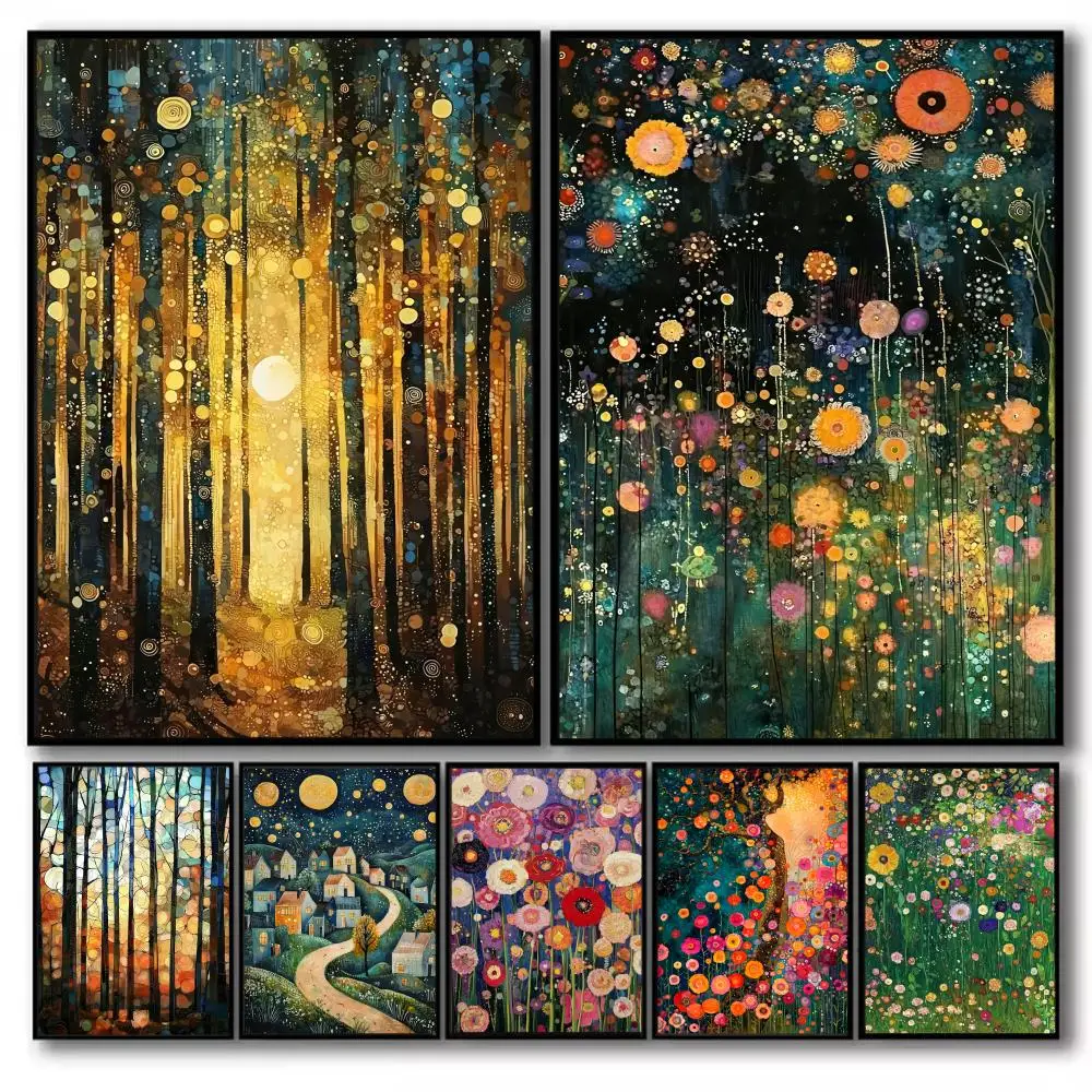 G-Gustav Klimt art Poster Holiday Gifts Decoration Designed For Home Restaurant Office Space Wall Art
