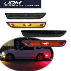 Amber / White / Red LED Car Front / Rear Side Marker Indicator Lights For Ford Mustang 2010-up Turn Signal Lights Parking Lights