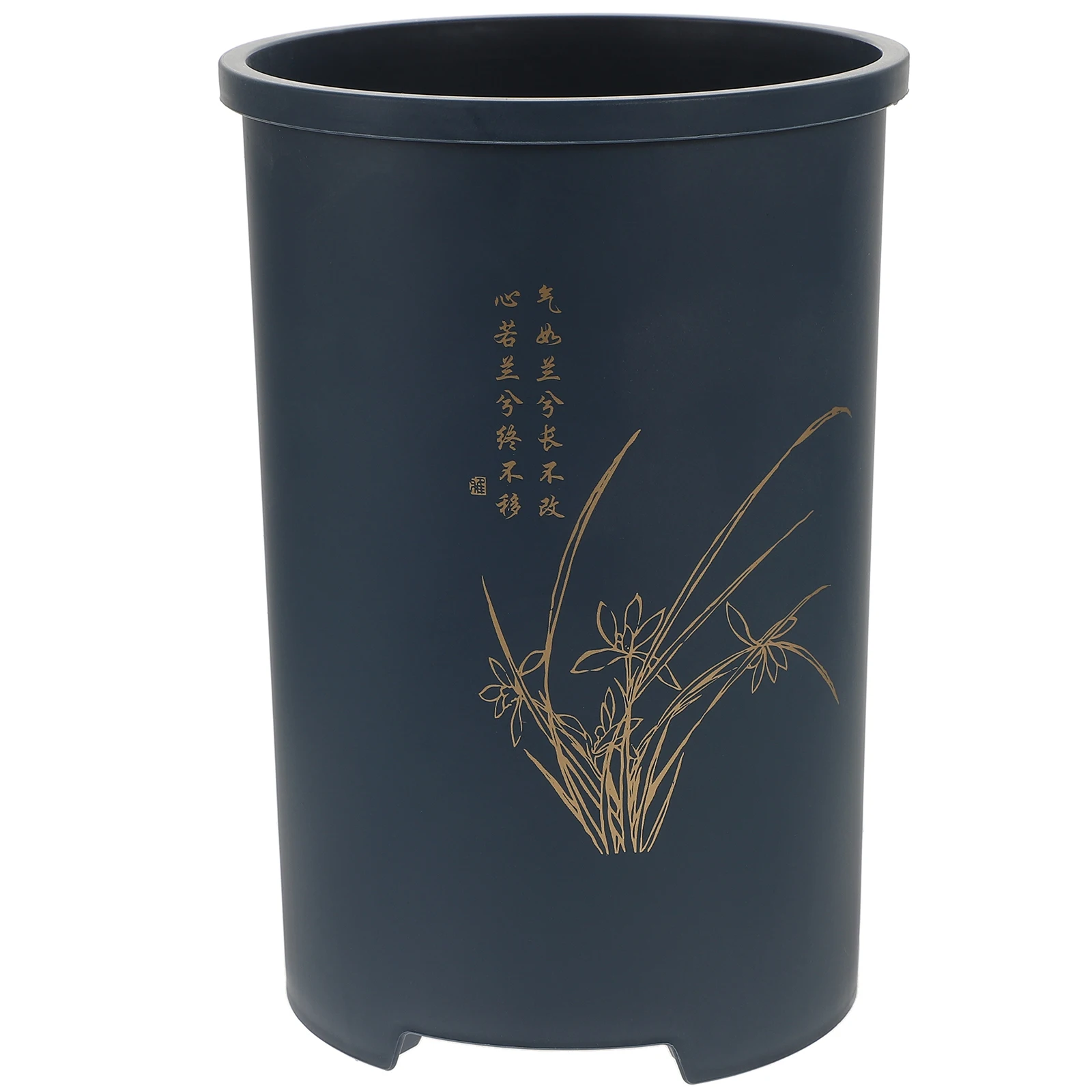 

Imitation Purple S Flowerpot Outdoor Planters Simple Resin Material Breathable Design chid Pot Spring Decor Balcony Gift