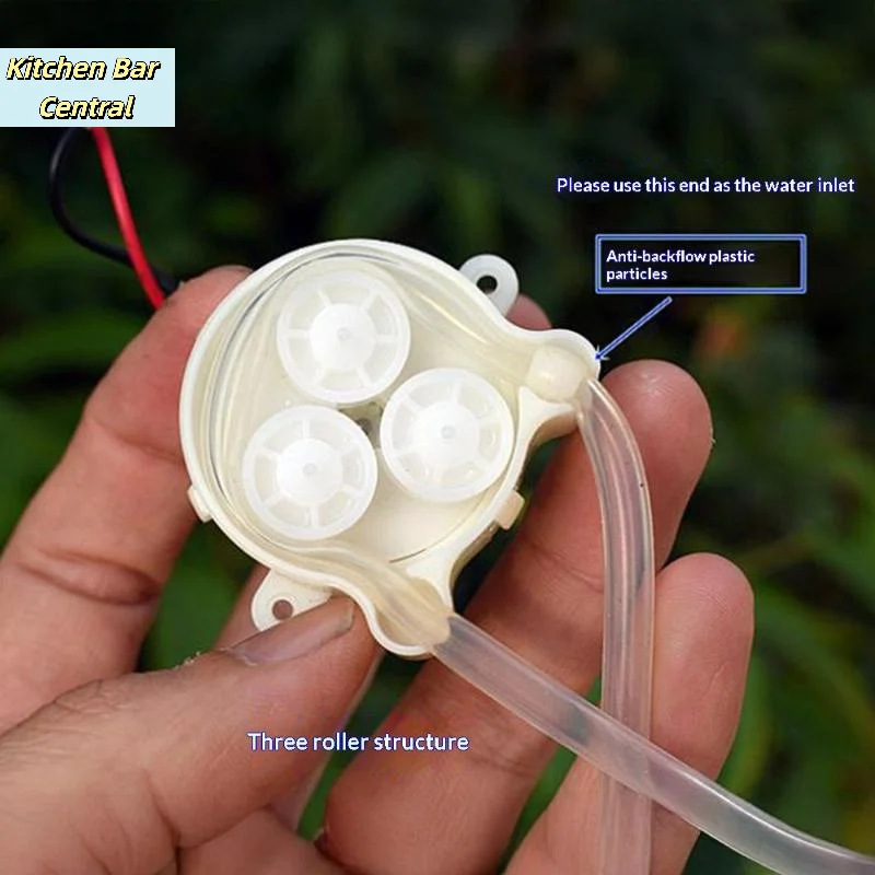 【DC5V 6V 500 Metal Brush Geared Motor Micro Peristaltic Pump Dosing Liquid Water Squeeze Pump For Lab Ink Sampling Pump】