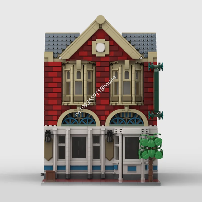 

2123pcs MOC Magic Kingdom Main Street Jewelry Famous fairy tales Model Building blocks Toys creative Assemble Christmas gifts