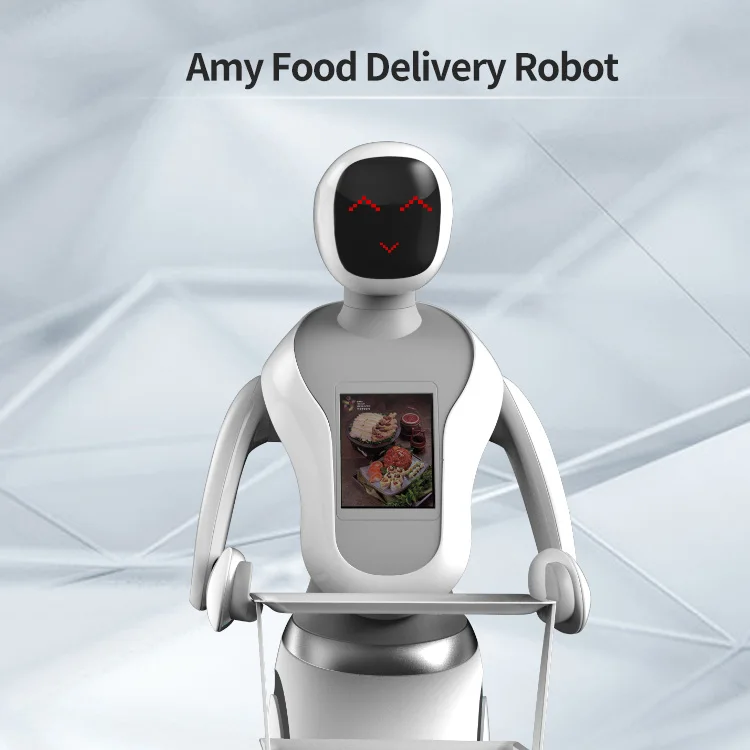 Humanoid Service Robot for Restaurant Food Delivery Intelligent Reception Interactive Retail Entertainment Educational Robot