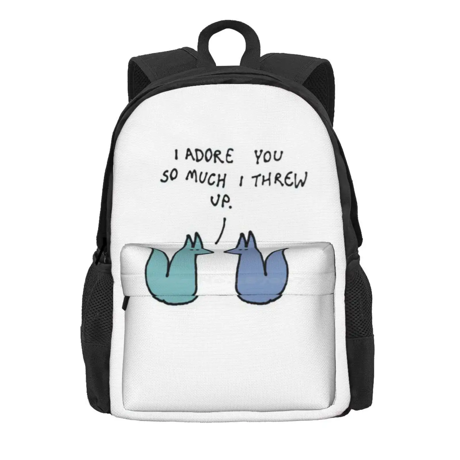 Brutal Honesty Hot Sale Schoolbag Backpack Fashion Bags Foxes In Love