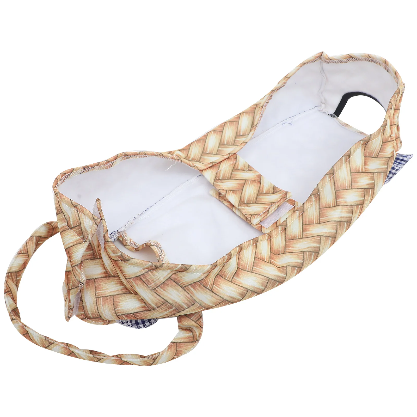 

Acrylic Pet Costume Dog Clothes Basket Shape Halloween Carnival Christmas Party Wear No Fading Comfortable Breathable Easy On