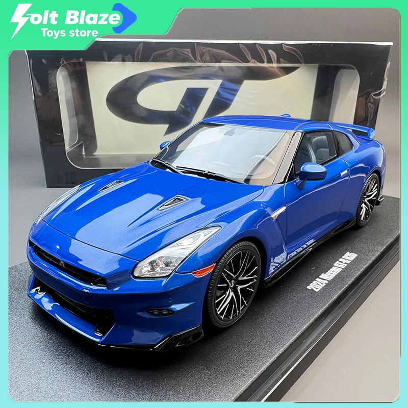 

GT Spirit 1/18 Nissan GT-R 2024 Resin Car Model GT521 Simulation Collectible Cars Model Room Ornament Models Boy Birthday Gift