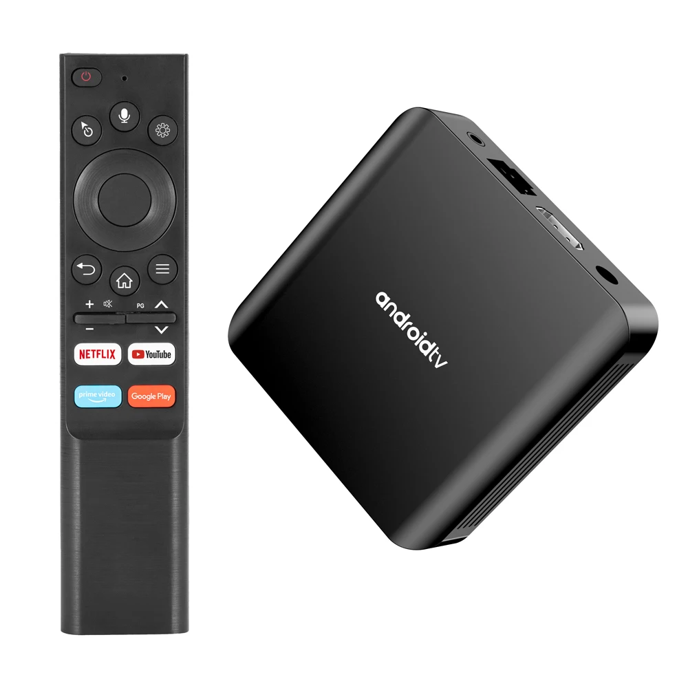 Android 14 Smart TV Box 8K Ultra HD HDR Media Player 2.4G&5G Dual-Band WiFi BT5.0 Home Theater Set-Top Box Met Afstandsbediening