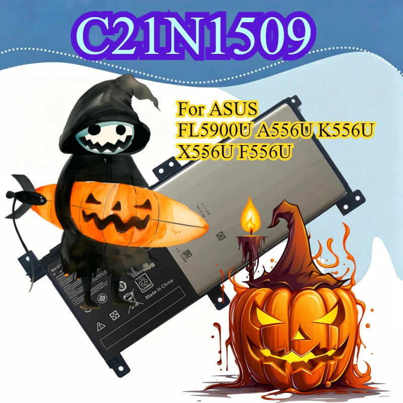 

New Laptop Battery C21N1509 7.6V 4700mAh For ASUS FL5900U A556U K556U X556U F556U