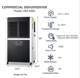 

Grow Room Dehumidifier Industrial Dehumidifier And Ideal Air Pursuit Dehumidifier For Greenhouse Hydroponic Grow Rooms
