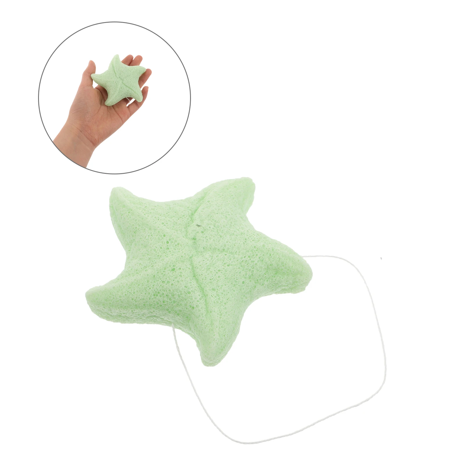 

Baby Bath Sponge Newborn Cartoon Shower Scrubber Konjac Sponge Pad Exfoliating Body Sponges Bathing Accessories Toddler Wash