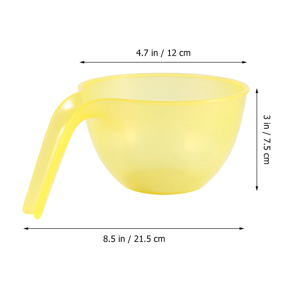 3 pezzi ciotole per miscelazione colori tubazioni ciotola di plastica semplice per snack salsa per insalata che serve microonde cottura conservazione degli alimenti leggera