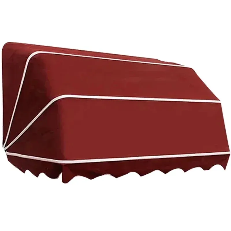 French awning arc foldable thickened outdoor rain cover folding decoration balcony door window awning