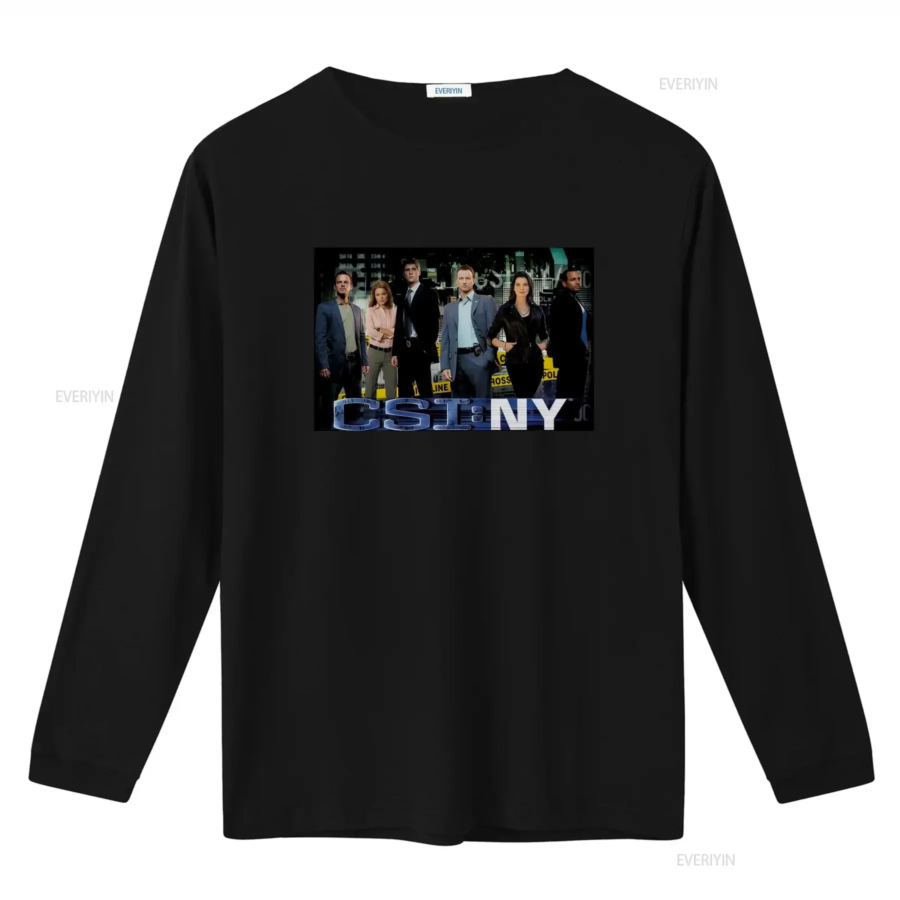 CSI New York Cast T Shirt Perfect for Fans of the Hit TV Show vintage Washed Slightly Stretched Comfortable homme Soft