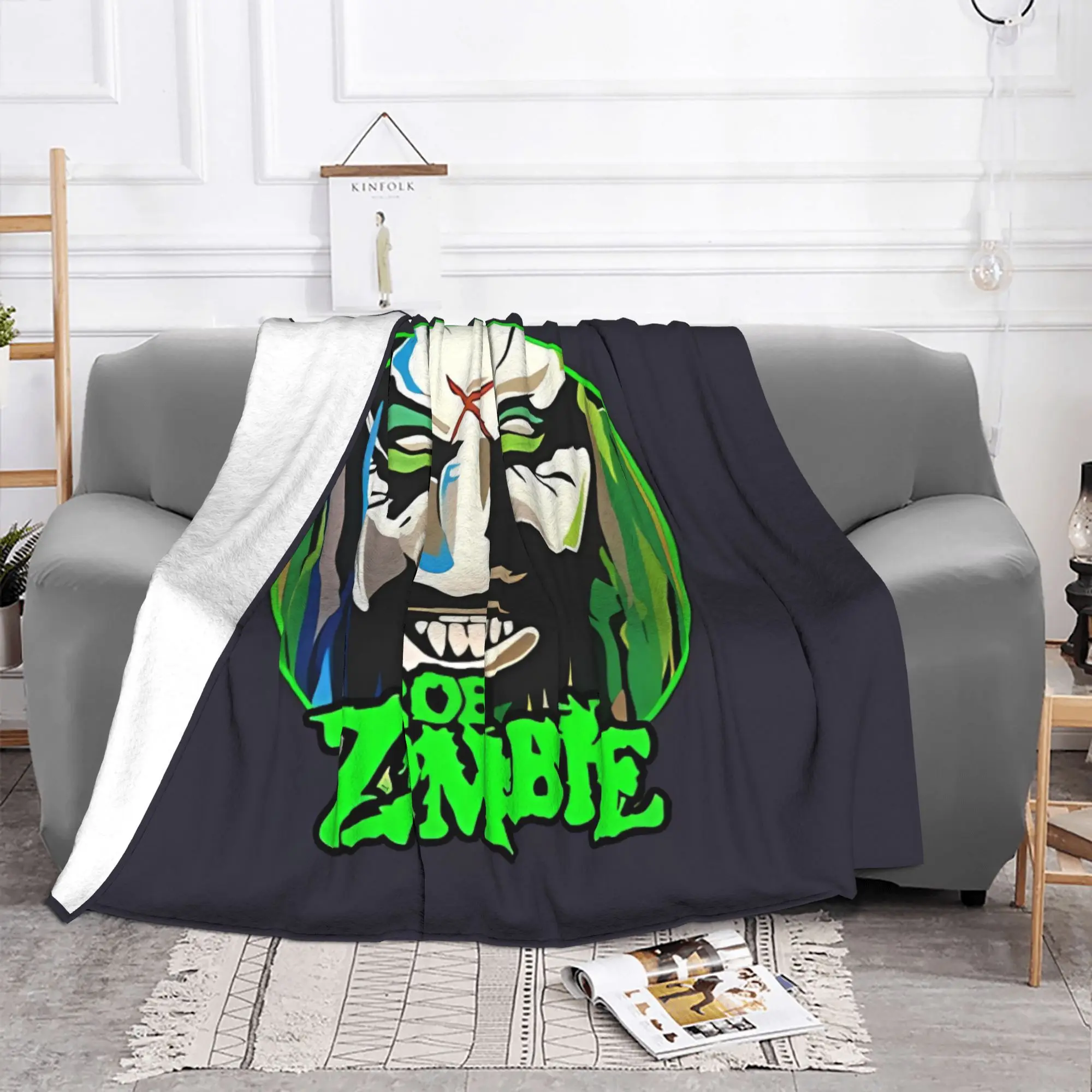 1PC home Cute Room Decor Secret Rob Zombie Blanket Throw Blanket New the robzombie Novelty Warm Blanket All Season