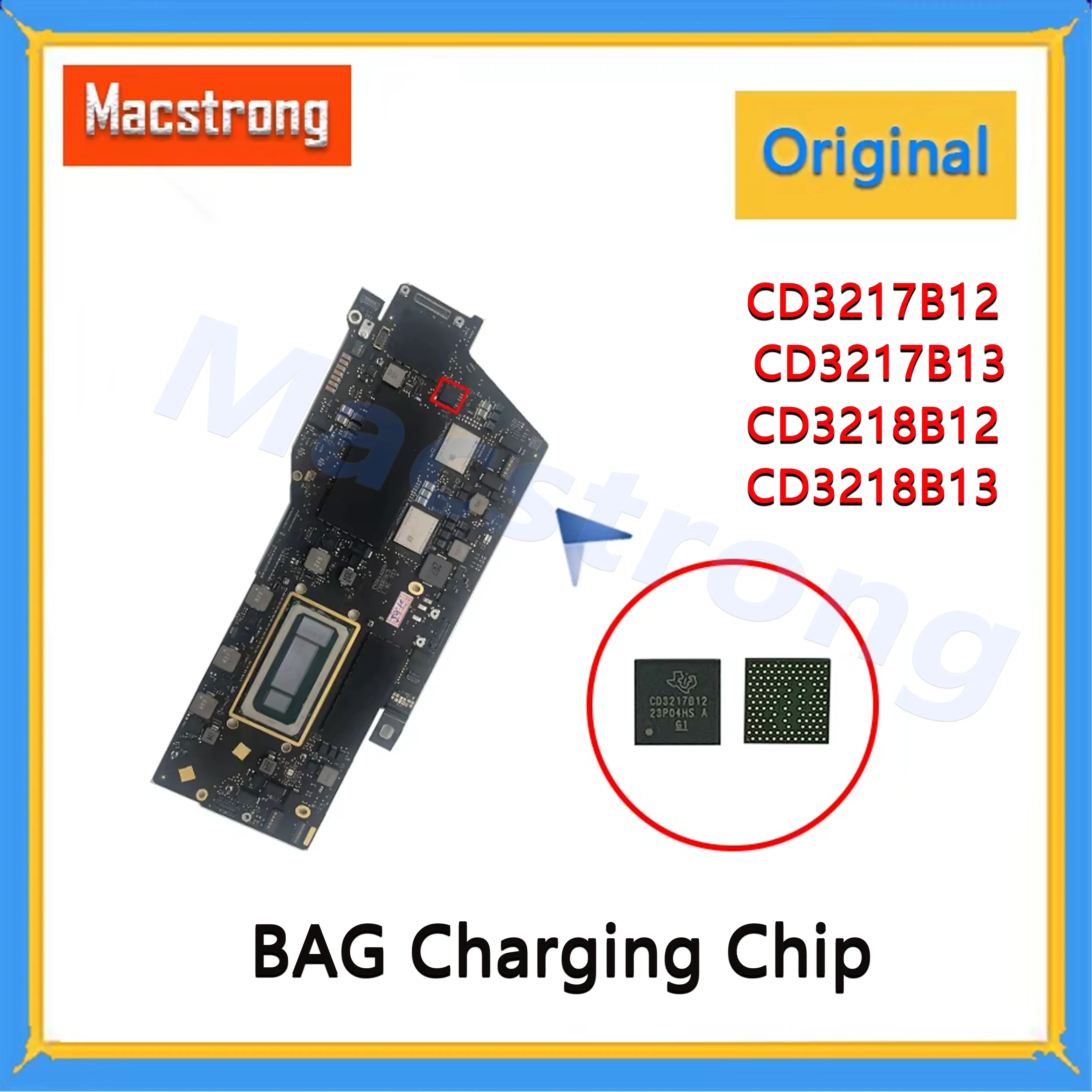 Original New CD3217B12 CD3217B13 CD3218B12 CD3218B13 Chipset BGA for MacBook Motherboard Repair Boost Chipset BGA IC