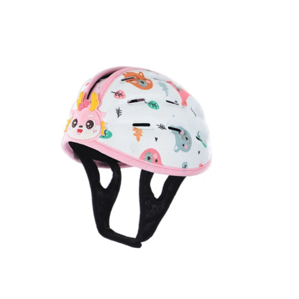 

Breathable Toddler Safety Helmet Adjustable Anti-Collision Baby Safety Hat Comfortable To Wear Anti-Fall Head Protections Bonnet