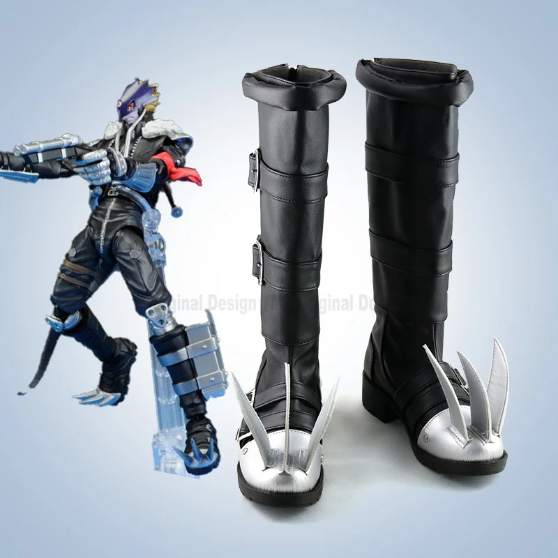 

Digimon Adventure Beelzebumon персонажи Аниме Костюм реквизит косплей обувь ботинки