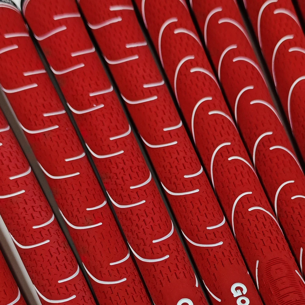 13pcs/lot Golf Grips GPVD Soft Rubber Golf Club Grips Standard Red