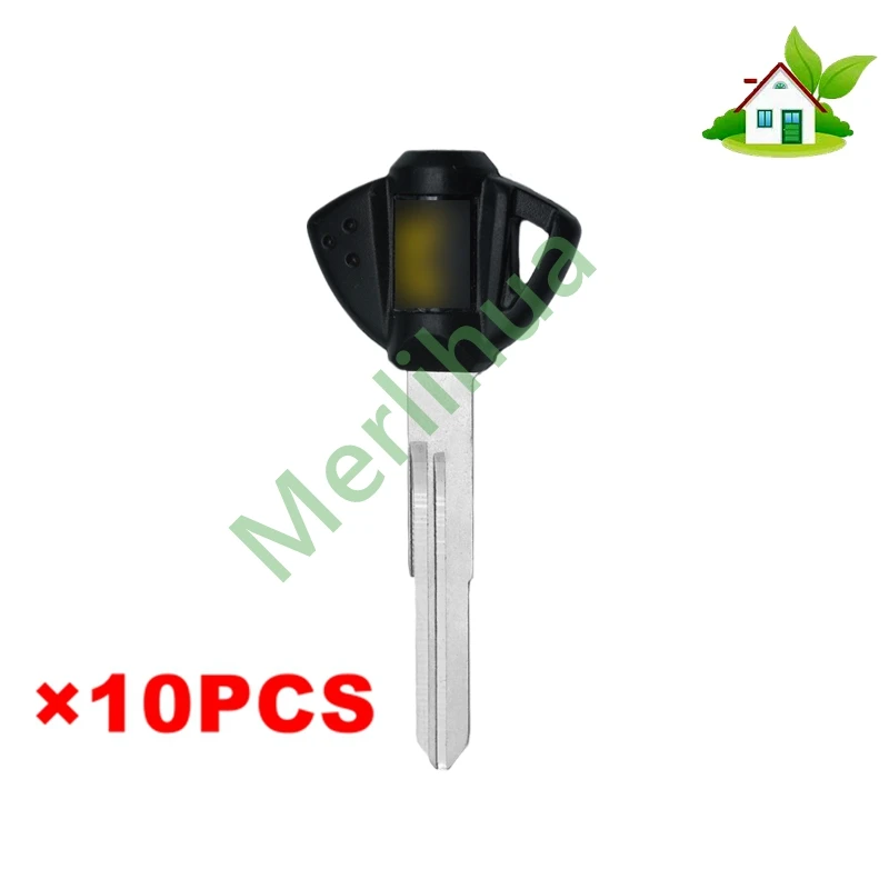 Suzuki motorcycle key, suitable for: Suzuki motorcycle blank chip key matching big R medium R small BK K7 K8(Can install chips)