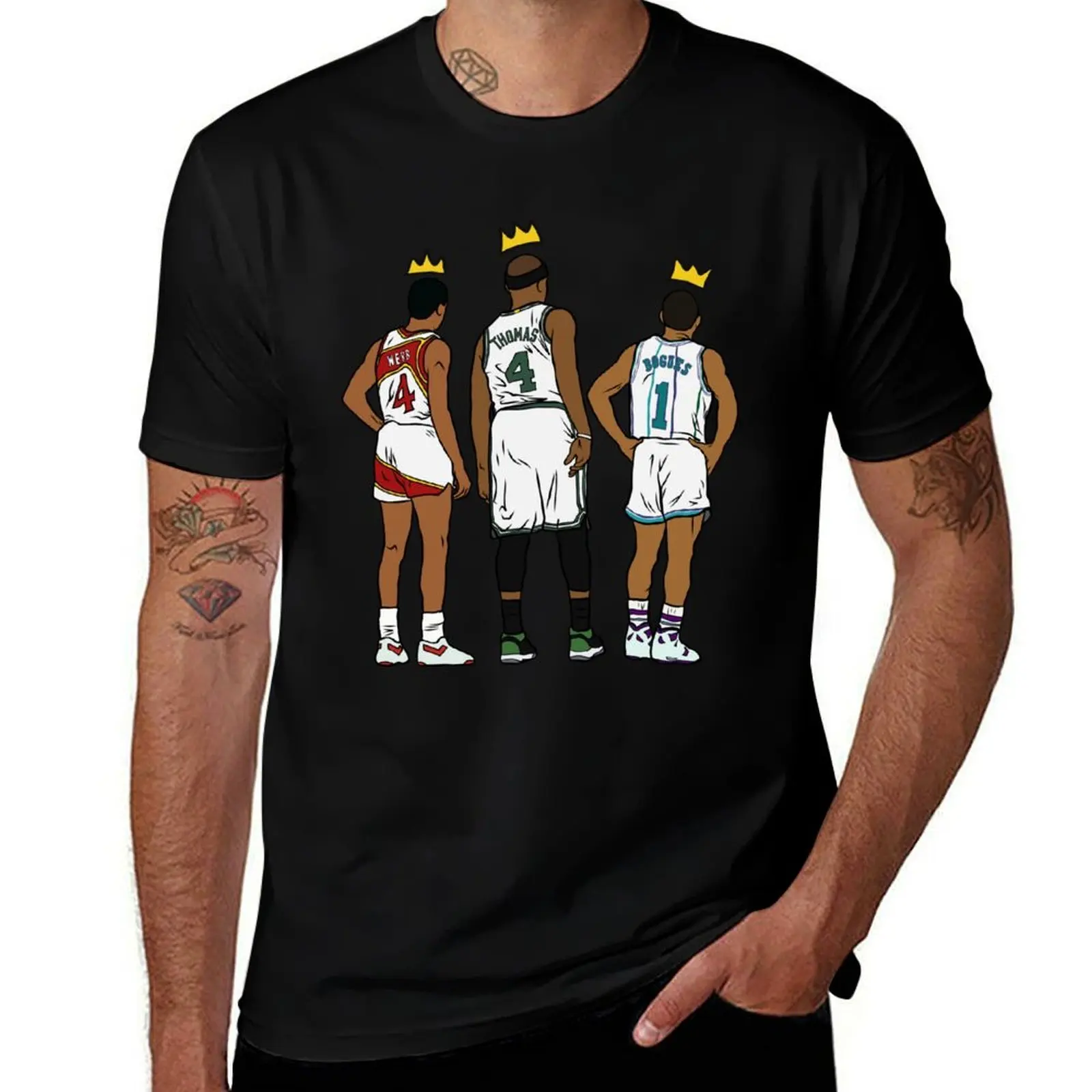 

The Short Kings T-Shirt Summer Holiday Casual Tee