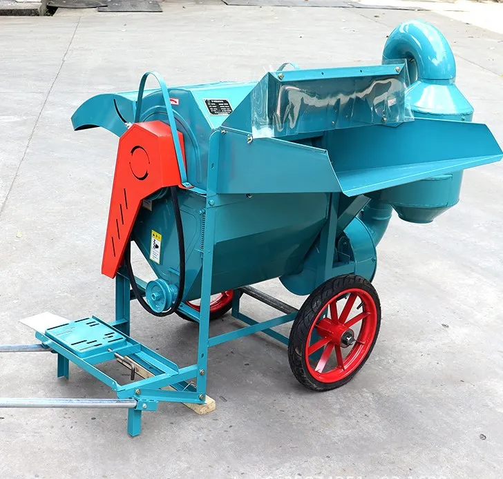 Mini Sorghum Threshing Machine / Wheat Paddy Sheller Machine / Multifunctional Soybean Thresher Machine