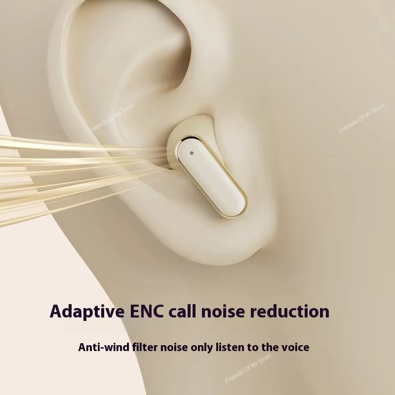 سماعات Xiaomi، عمر بطارية طويل، إلغاء الضوضاء، بلوتوث لاسلكي، مريح للرياضة، صوت عالي الجودة مع ميكروفون