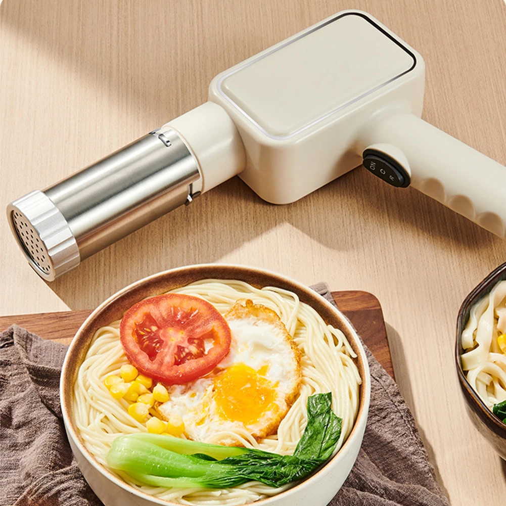 Automatic Electric Stainless Steel Manual Noodle Maker Thick Thin Hand Operated Spaghetti fast Pasta Cutter Pressing Machine Set