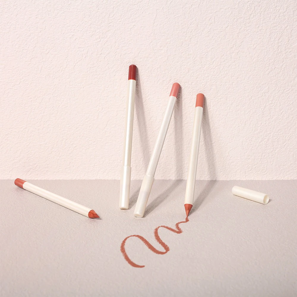 Private Label 26 Color Lip Liner Lip Liner Pigment Long Lasting Waterproof Custom Logo Makeup Wholesale Cruelty Free White Box