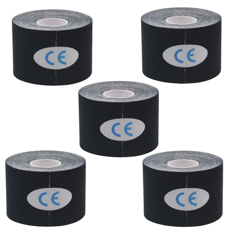 Self-Adhesive Bandage, Elastic Adhesive Bandage Wrapped With Sports Tape, Suitable For Wrists, Ankles, Knees