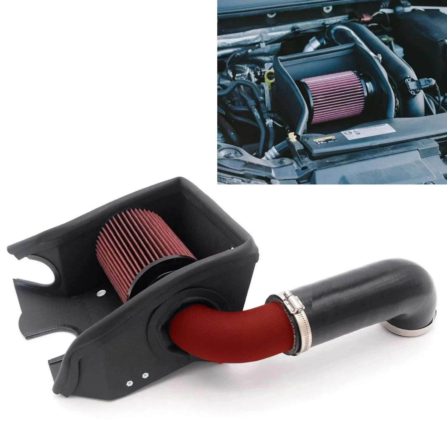 Koude Luchtinlaatpijp Hitteschild Filter Kit Voor Golf MK7 Audi Seat Skoda Jetta Passat Sharan Touran EA211 Motor