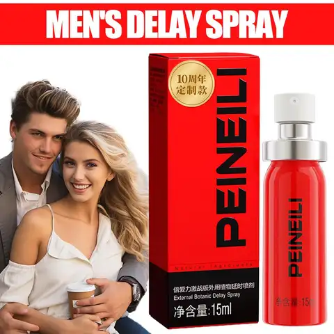 1Pc Men's Delay Spray Man Lasting Long 60 Minutes Penis Extender Enlargment Oil Sex Time Delay Spray For Male Anti 18+ For Men