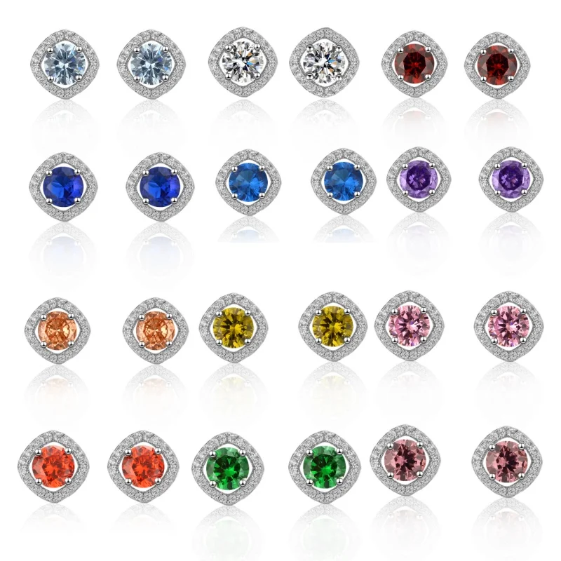 

Овальные серьги нового стиля 2025 года, изысканный круглый циркон 5А, подходят для женского подарка на свадьбу